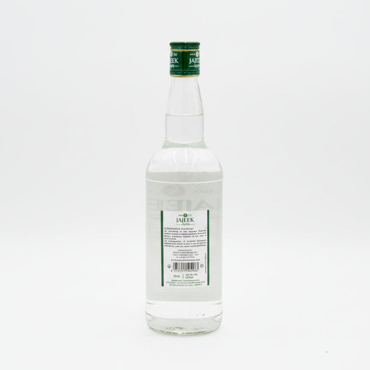 Arak Jajeek Green Label 750ml 41% ABV Authentic Jordanian Arak